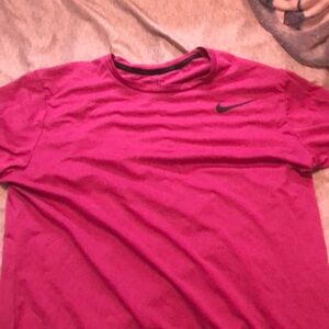 Pink Nike shirt size medium